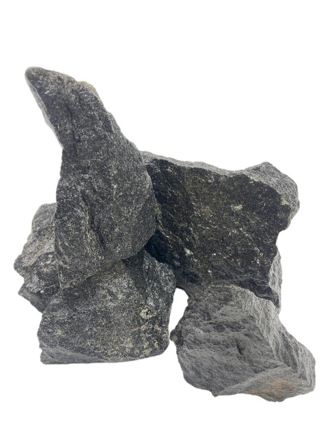 RUKDA Natural Black Rock for Aquariums, Gardens, and Home Decor - Premium Decorative Stones for Aquatic Environments, Terrariums, Landscaping, and Interior Design - 3kg - Image 3