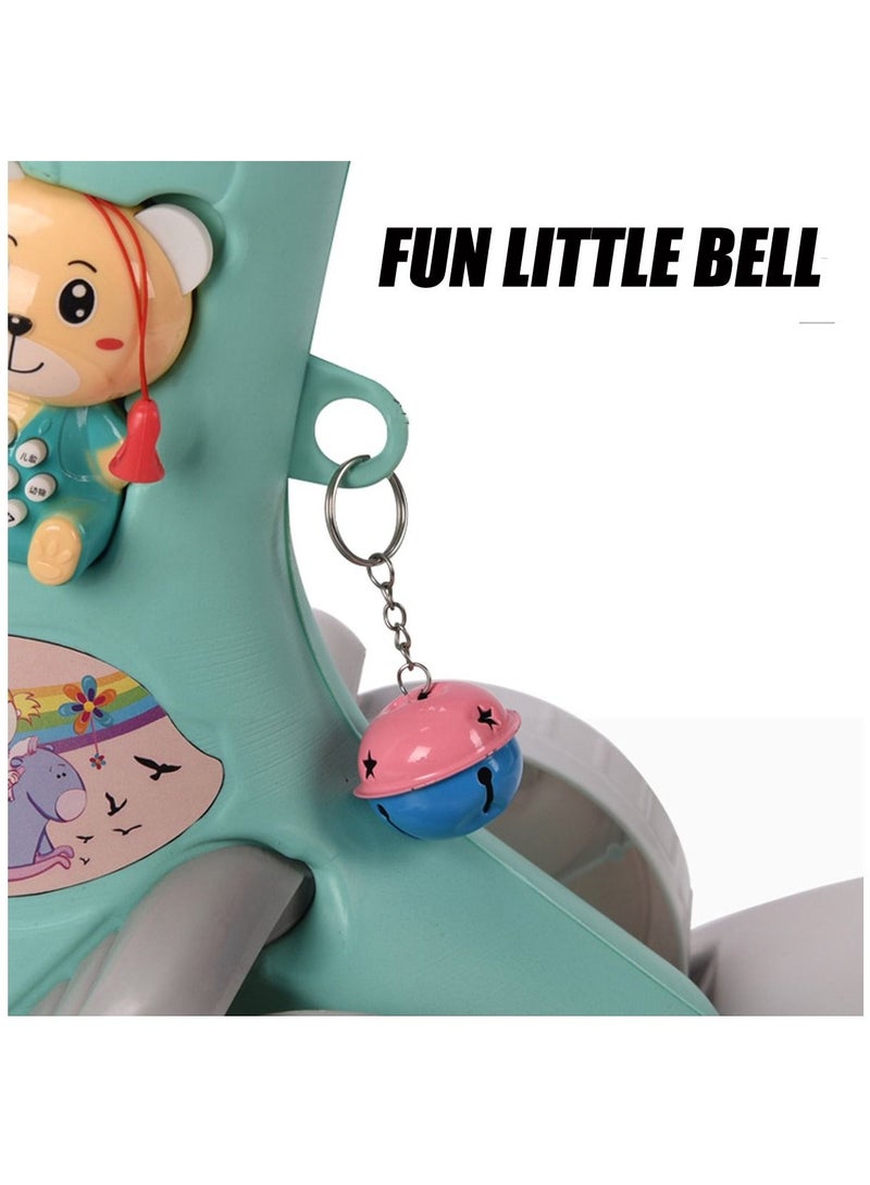 Everything For Kids Rocking Giraffe Swing Chair Baby Car Ride On Toys with Musical - Image 5