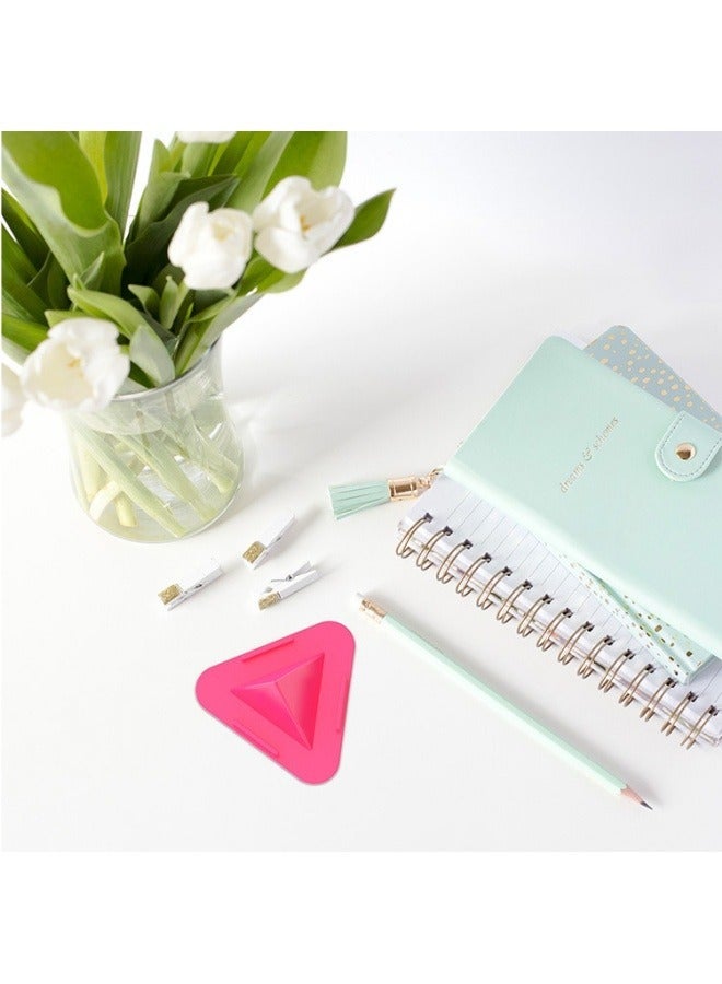 Triangle Portable Lazy Mobile Phone Holder, Creative Pyramid Tablet Stand