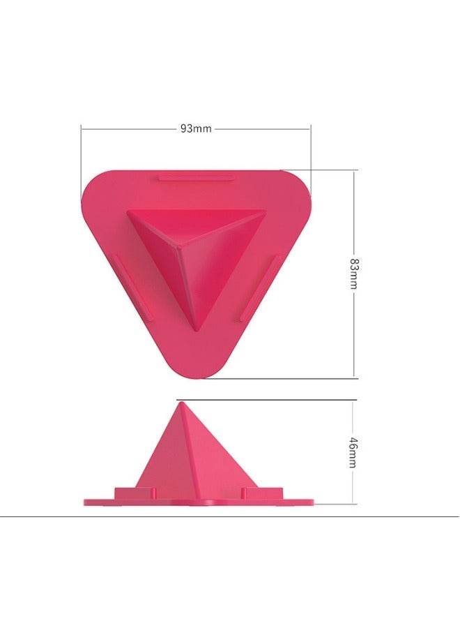 Triangle Portable Lazy Mobile Phone Holder, Creative Pyramid Tablet Stand