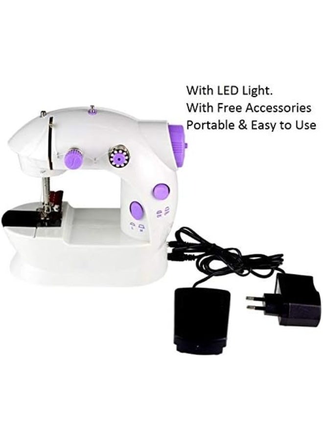 SUNEX Mini Handheld Electric Sewing Machine, Dual Speed, Double Thread, Multifunction with Automatic Rewind - Image 5