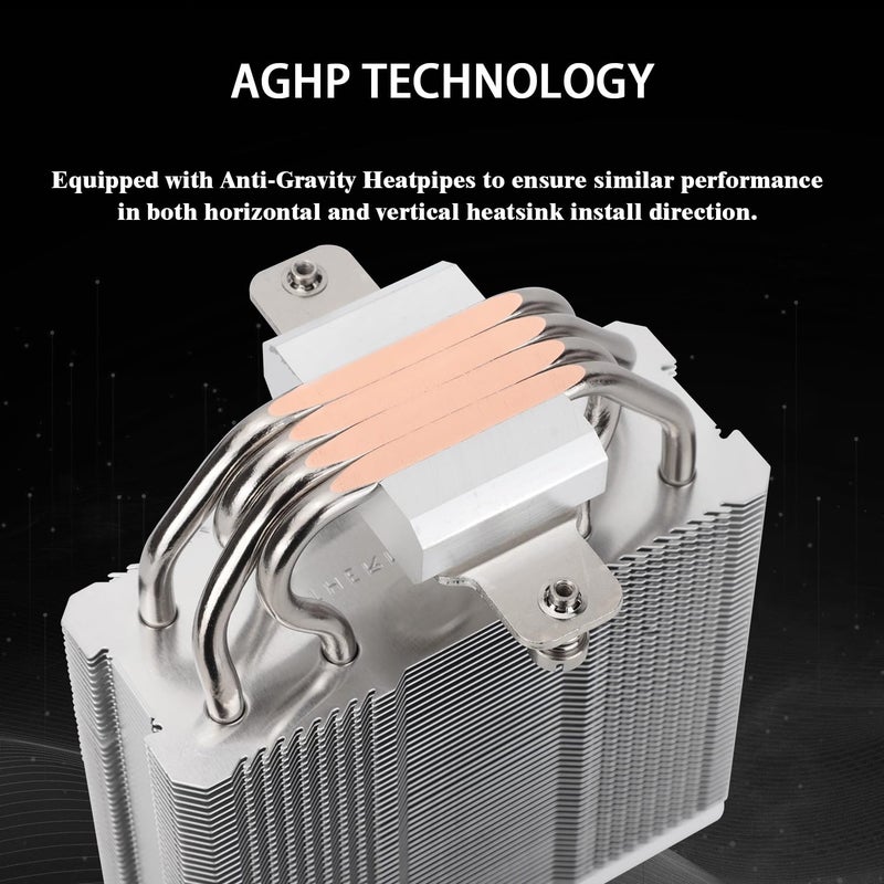ثيرمالرايت مبرد هواء وحدة المعالجة المركزية Thermalright Assassin X 120R Digital White، سرعة 2000 دورة في الدقيقة، 4 أنابيب حرارية، مروحة PWM هادئة 12 سم لمبرد وحدة المعالجة المركزية، غطاء علوي بشاشة رقمية، لـ AM4/AM5، Intel LGA1700/1851/1150/1151/1200، تبريد الكمبيوتر - Image 2