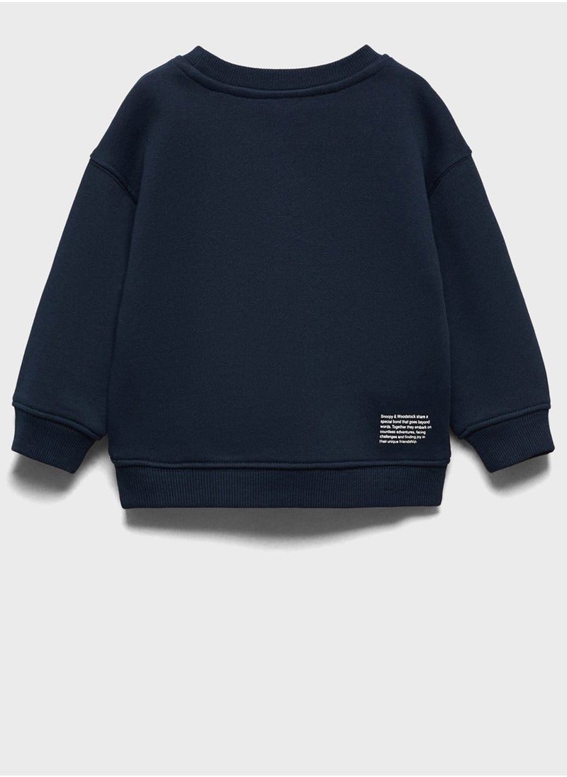 MANGO - Infant Graphic Sweatshirt - Image 1