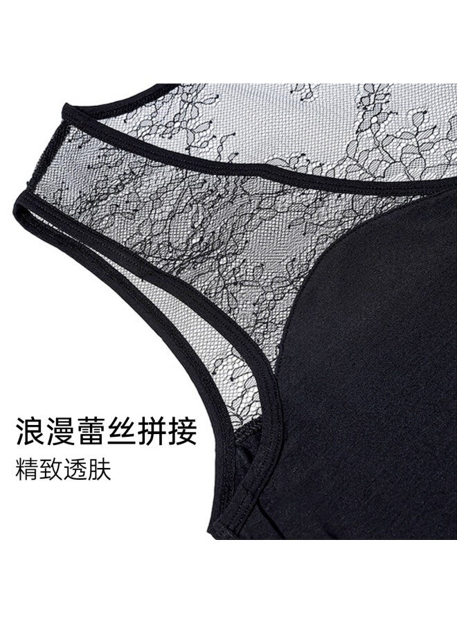 AIMER قميص داخلي مريح بدون أكمام على شكل حرف V مع أحزمة عريضة - قمة ملابس داخلية نسائية متعددة الاستخدامات - Image 5