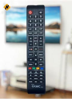 KMC Smart TV LCD LED Remote | Replacement Remote Control For KMC Smart TV LCD LED Black