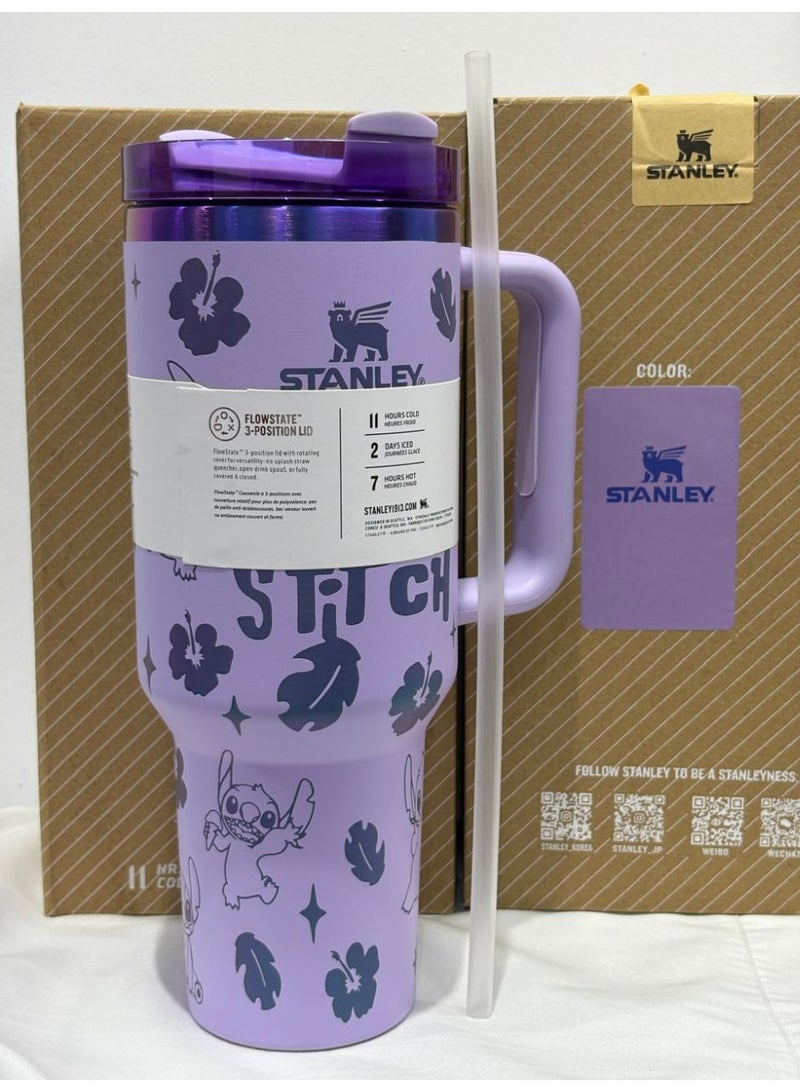 Stanley Quencher H2.0 FlowState Stainless Steel Vacuum Insulated Tumbler with Lid and Straw