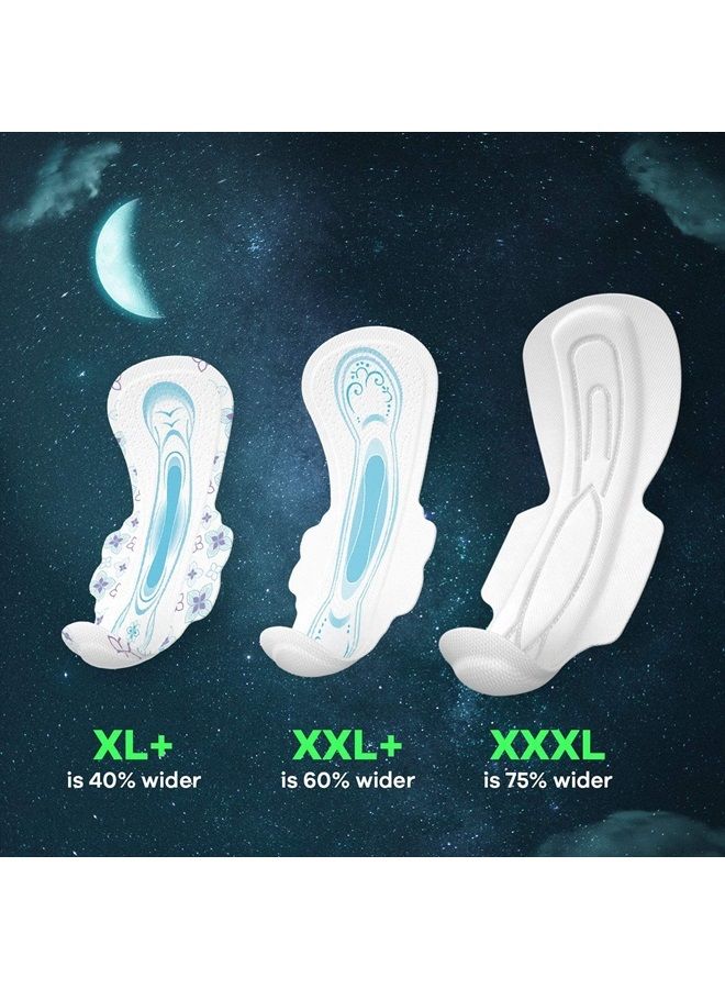 Whisper Ultra Night Sanitary Pads for Women, XL+ 30 Napkins - Image 2