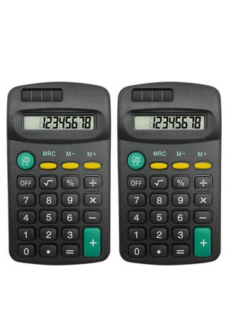 Pocket Size Mini Calculators Handheld Angled 8-Digit Display Calculator Basic Standard Calculators Small Accounting Desktop Calculator for Office School and Home (2 Pieces) - pzsku/ZBA88D5DD8EF434E54D21Z/45/_/1722266299/18c38b53-f730-4882-88d7-bb77dbc1419f