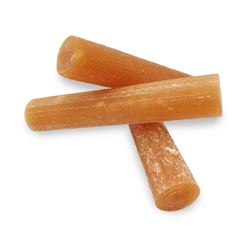 Himalayan Dog Chew Yak Cheese Dog Chews, Lactose Free & Grain Free, USA Made, for All Dog Breeds, Medium Density Cheese Chew, Resealable Pouch with 3 YUM Treats, Chicken Flavor - Image 2