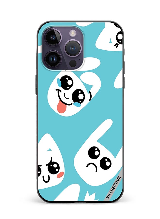 VR CREATIVE Protective Case Cover For Apple iPhone 16 Pro Cats Design Multicolour - Image 1