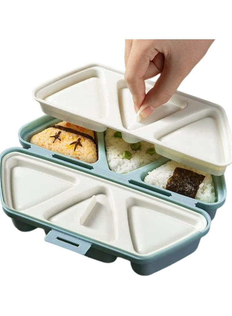 أوزيغالور قالب أونيغيري قالب سوشي مثلث قالب سوشي أونيغيري صانع كرات الأرز طقم صنع السوشي لوجبة الطفل - Image 2