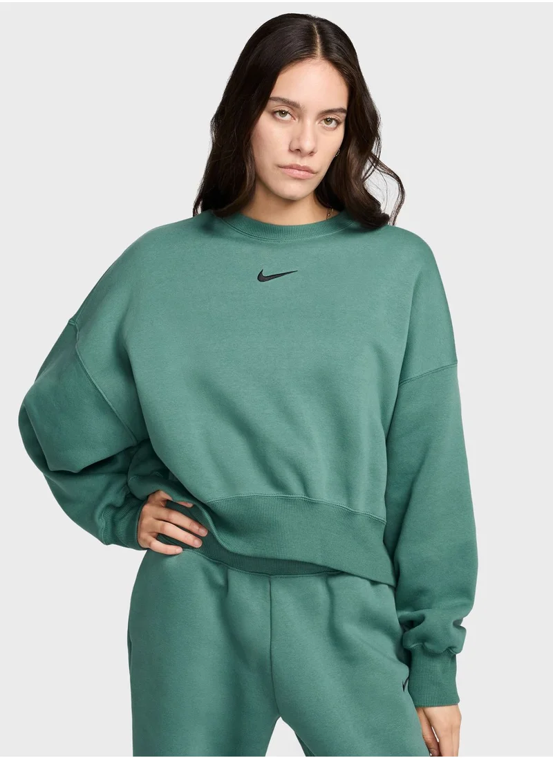 Nike Nsw Phoenix Fleece Oversized Crew Sweatshirt