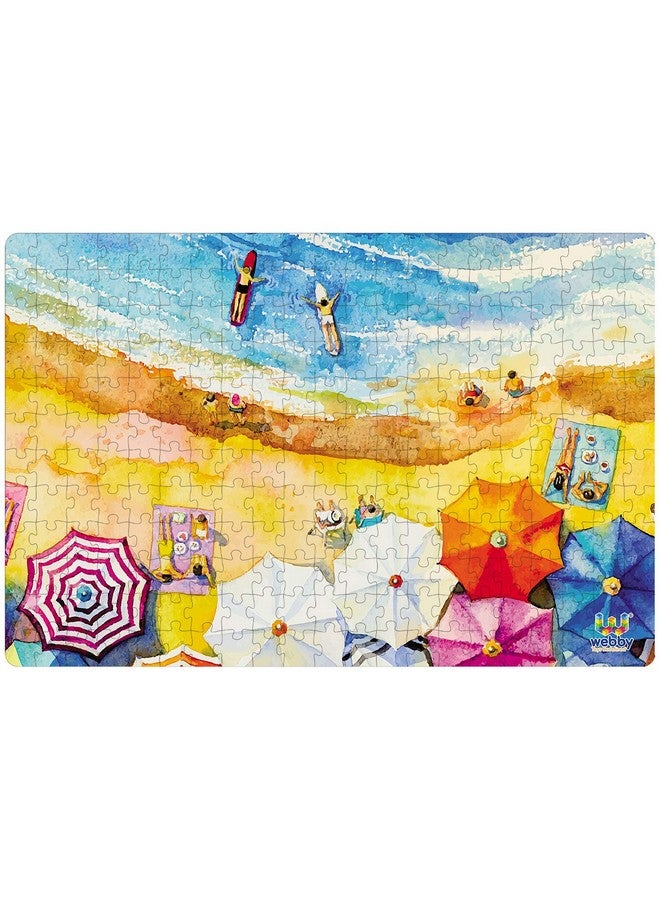 Webby Kids The Beach Painting Jigsaw Puzzle, 252 Pieces - Image 2