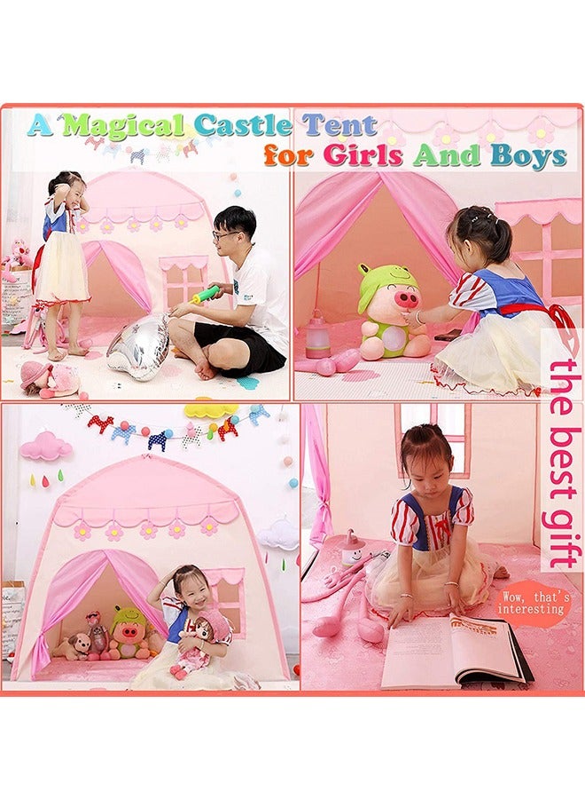 Princess Tent Girl Toy Tent Children's Play Room Outdoor Children's Play Castle Children's Birthday Gift - Image 2