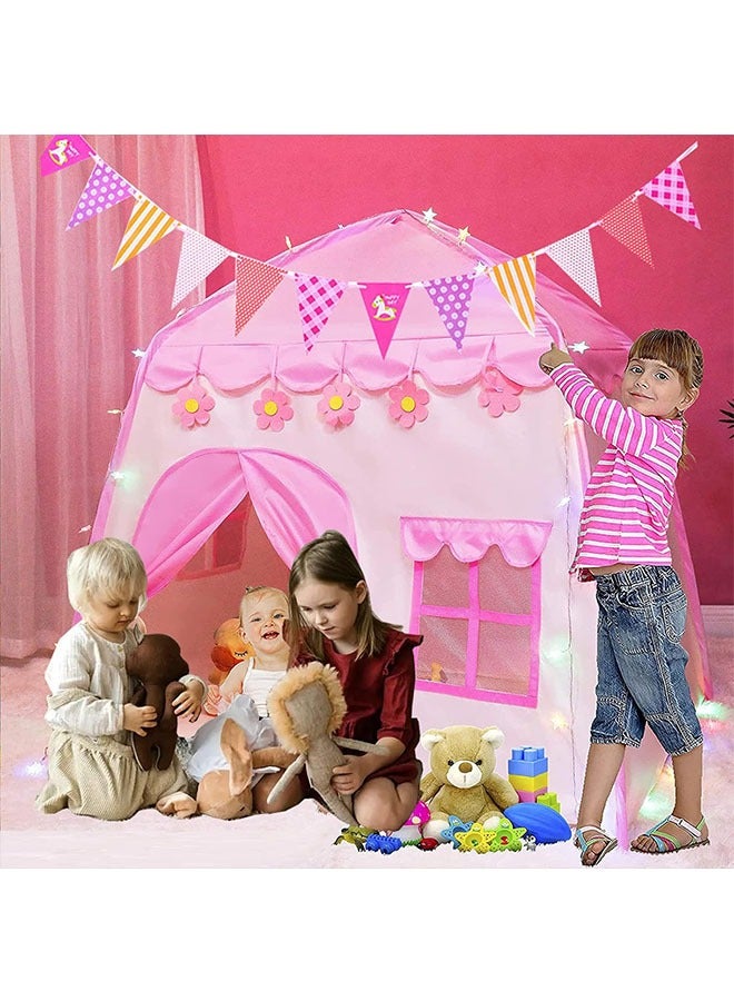 Princess Tent Girl Toy Tent Children's Play Room Outdoor Children's Play Castle Children's Birthday Gift - Image 4