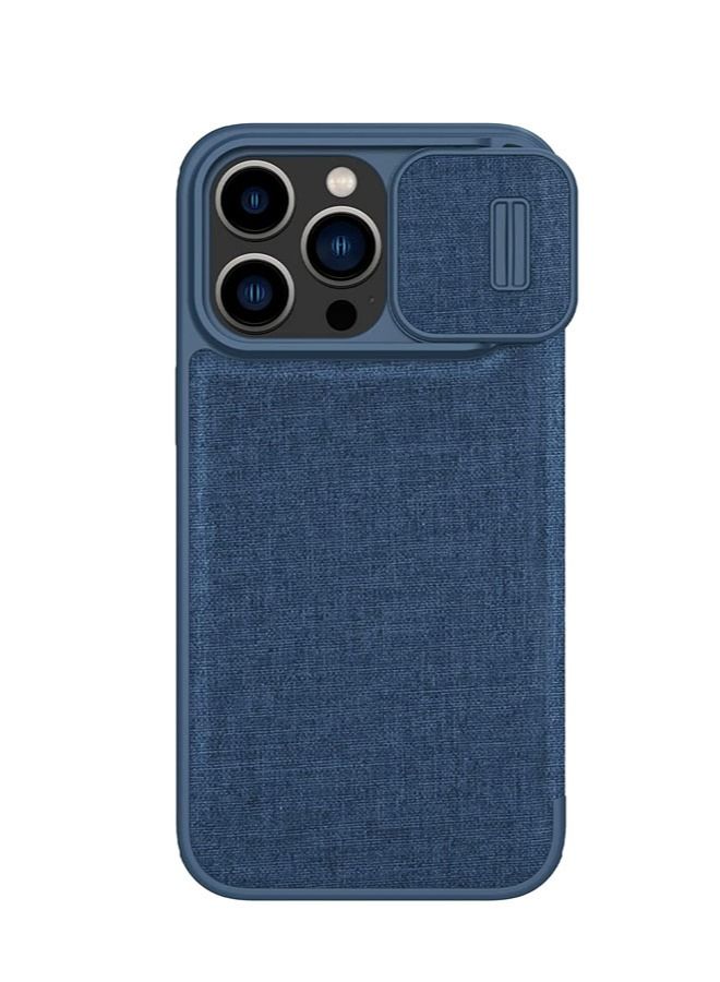 Nillkin iphone 14 Pro Max Case with Slide Camera Cover and Lens Protector Anti Fingerprint Protective Phone Cover Hard PC and TPU Black - Image 1