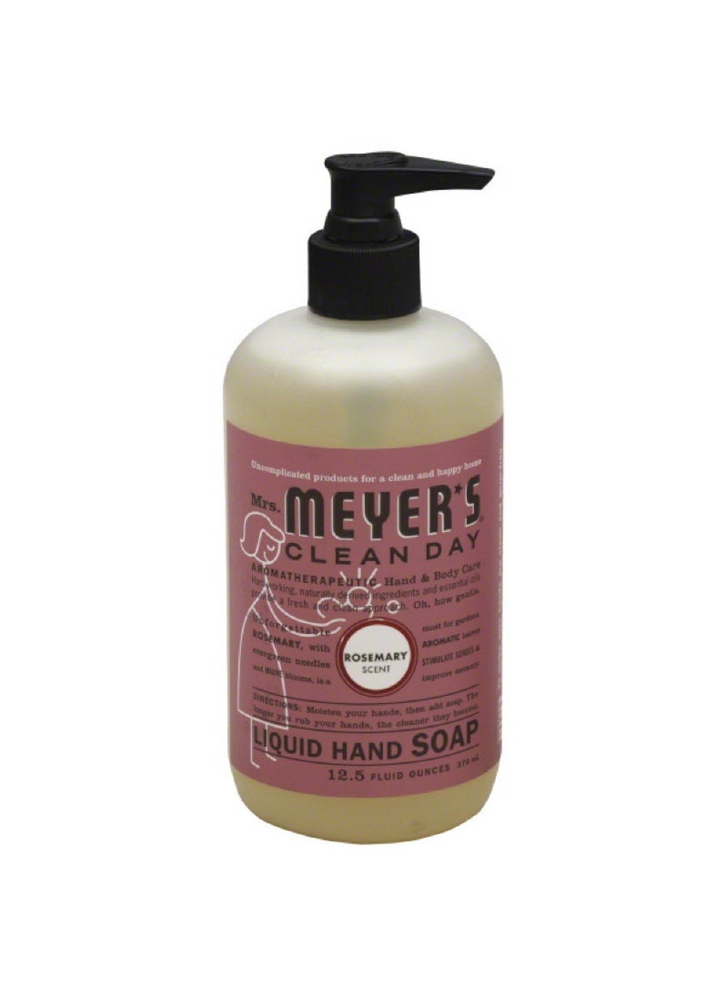 Mrs. Meyer's Clean Day - Mrs. Meyers Liquid Hand Soap - Rosemary - 12.5 oz - Pack of 6 - Image 1