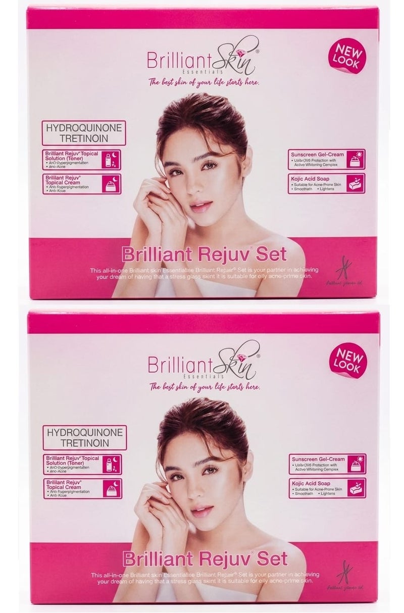 Brilliant Skin Two Pieces Of Brilliant Skin Rejuvenating Facial Set Clear - Image 1