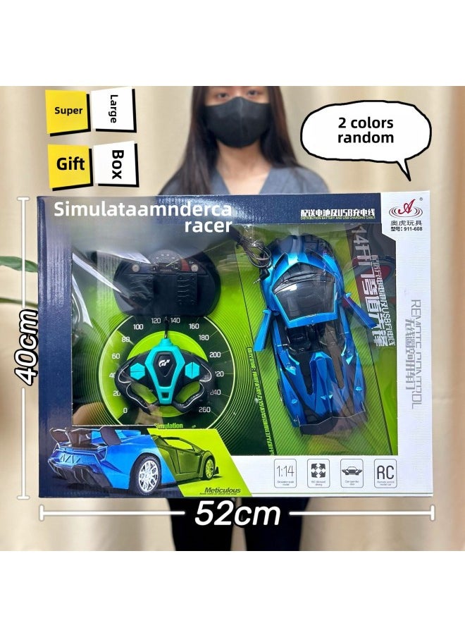 Generic - Boy Toy Four-way Wireless Remote Control Climbing Off-road Vehicle Drift High Speed Racing Children Toy Car Institutional Gift-Color:911-766 Sirius Remote Control Fighter [two Channels Without Battery] - Image 1