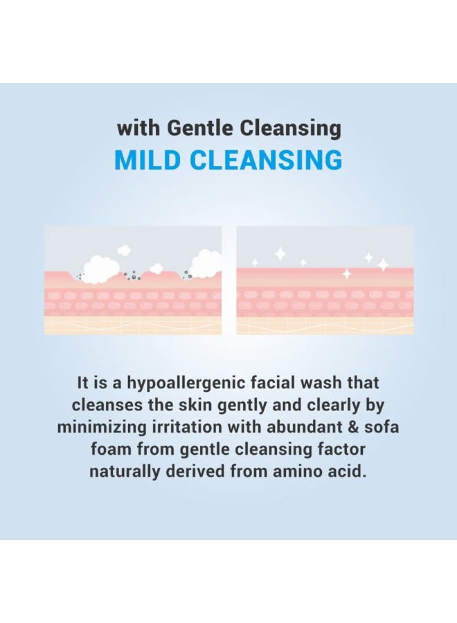 Atopalm Facial Foam Wash, Gentle Baby Wash, Tear-Free, Sulfate-,Paraben-Free, pH Balanced, Hypoallergenic for Sensitive Skin, EWG Green Grade, Foaming Facial Cleanser, 5.07 Fl Oz, 150ml - Image 4