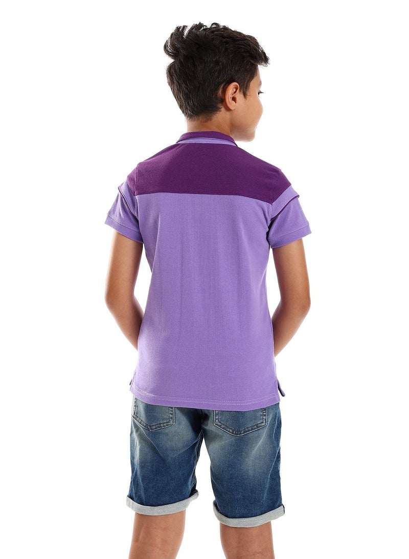Caesar Boys Collared Neck Polo Shirt - Image 4