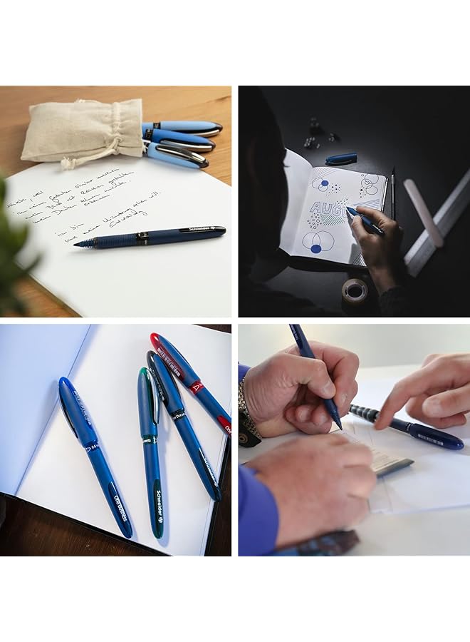 Schneider One Business Rollerball Pen 0.6Mm Black Box Of 10 183001 - Image 3