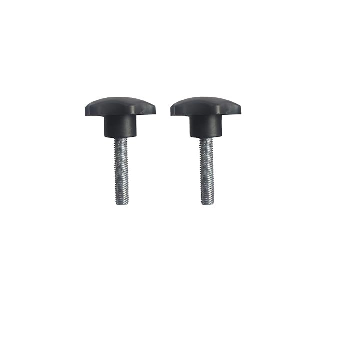 ASTECH INDIA Baby Folding Steel Cradle Total Accessories Including 1 inch Square Pipe Upper Nob(Bolt). (Square Cradle Accessories) (nob) - Image 2