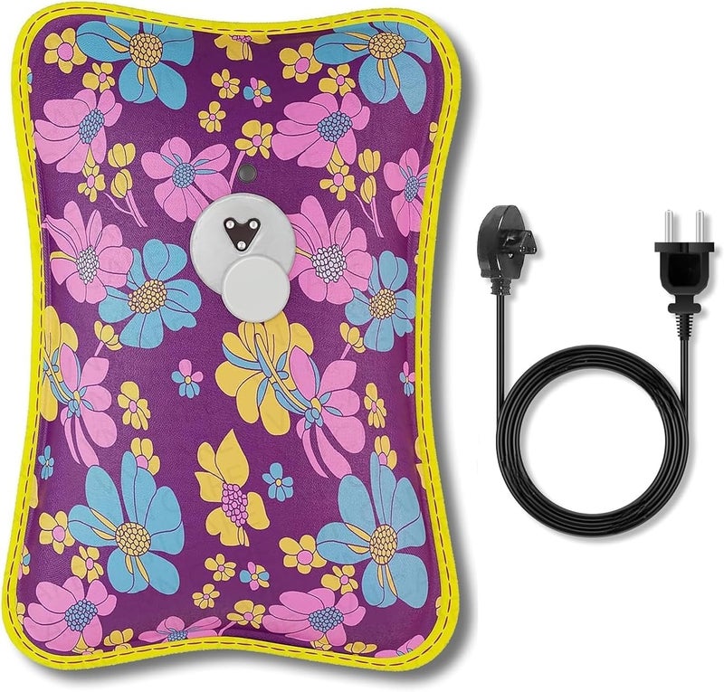 VN CARE Hot Water Bag VN CARE Heating Bag Gel hot Water Bag hot bags for pain relief hot water bags electric hot pack heat pad electric for pain relief electric heating pad for back pain Men & Women with Charging Cord (Multicolour) (Heating Bag) - Image 1