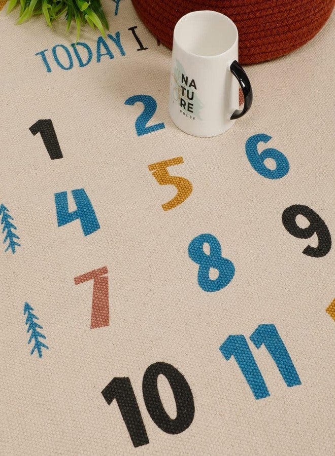 pepme Cotton Printed Baby, Kids mat, Height Chart, Animals - Image 3