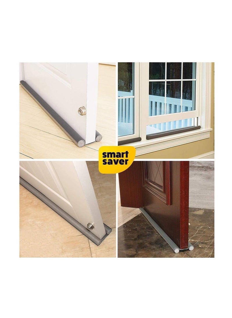 Generic - Smart Saver Sound Proof Reduce Noise Energy Saving Weather Stripping Under Door Twin Draft Stopper (37 inch, - Image 1