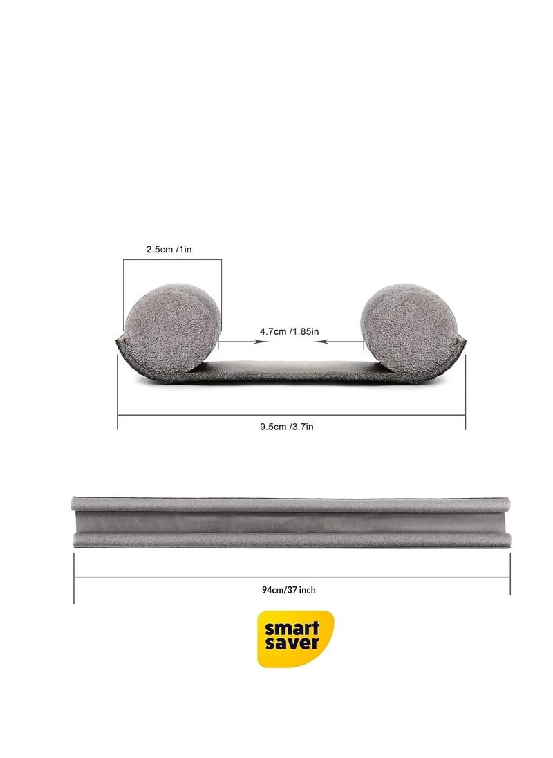 Generic - Smart Saver Sound Proof Reduce Noise Energy Saving Weather Stripping Under Door Twin Draft Stopper (37 inch, - Image 1