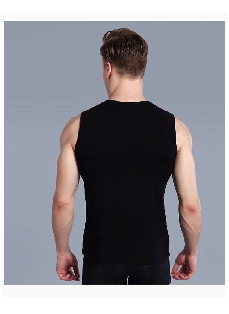 General Men's Tank Tops Vest Workout Dry Fit Sleeveless Gym Muscle Shirt  - Image 2
