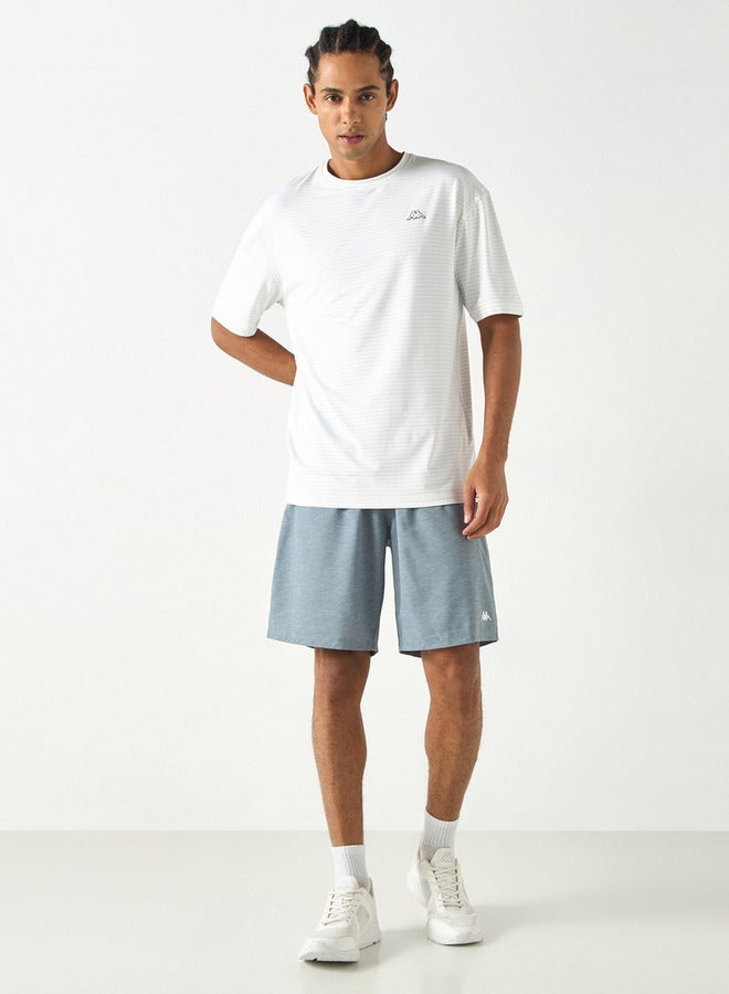 كابا تيشيرت كابا بنقوش وأكمام قصيرة ورقبة دائرية - Image 3