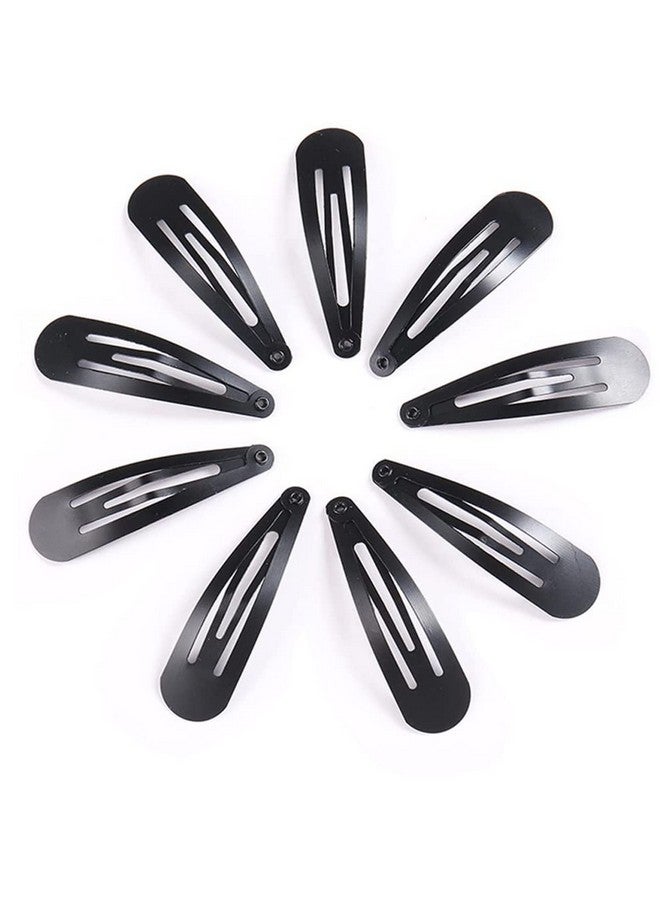 JFFX 40 Pieces Snap Hair Clips For Women Hair Barrettes 2 Inch Metal Black Hair Clip For Girls Kids Teens Hair Accessories - Image 2