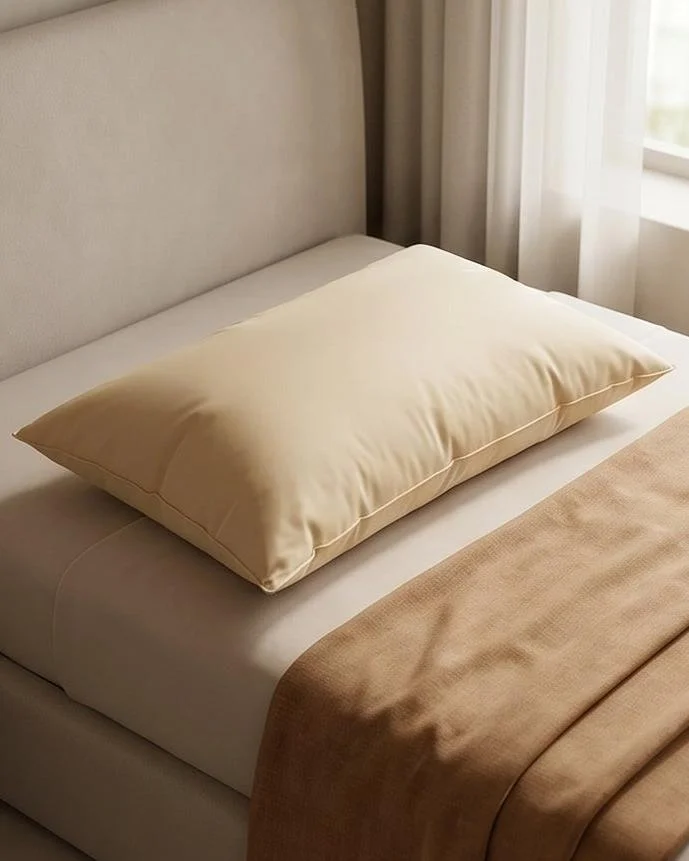 Redtag Butter Yellow Plain Pillow