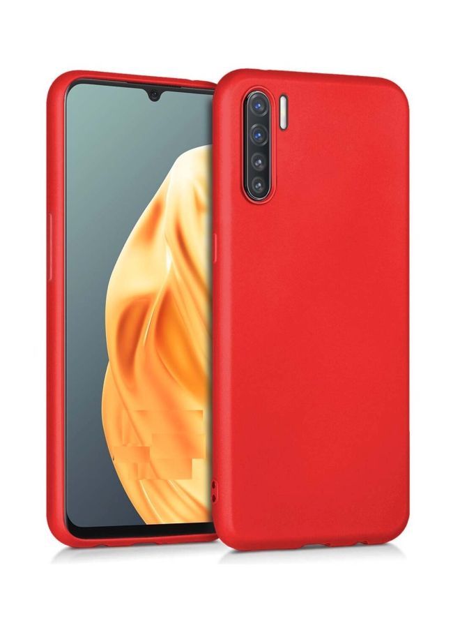 نيبمينينت غطاء حماية واقٍ لهاتف أوبو A91 أحمر - Image 2