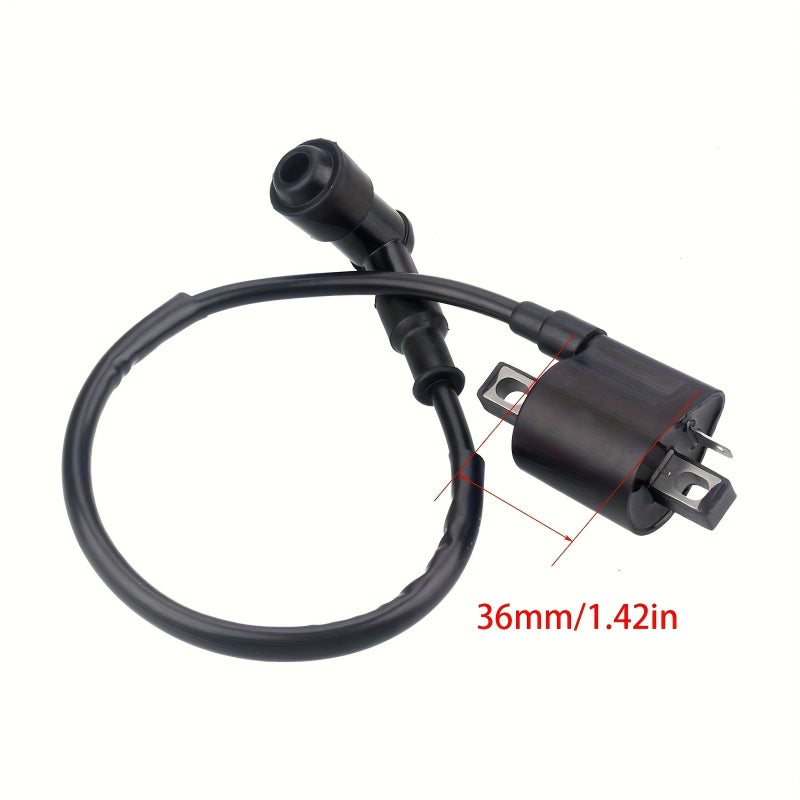 Black Ignition Coil for 50cc to 250cc ATV Quad Dirt Bike Scooter Motorcycle - Image 2