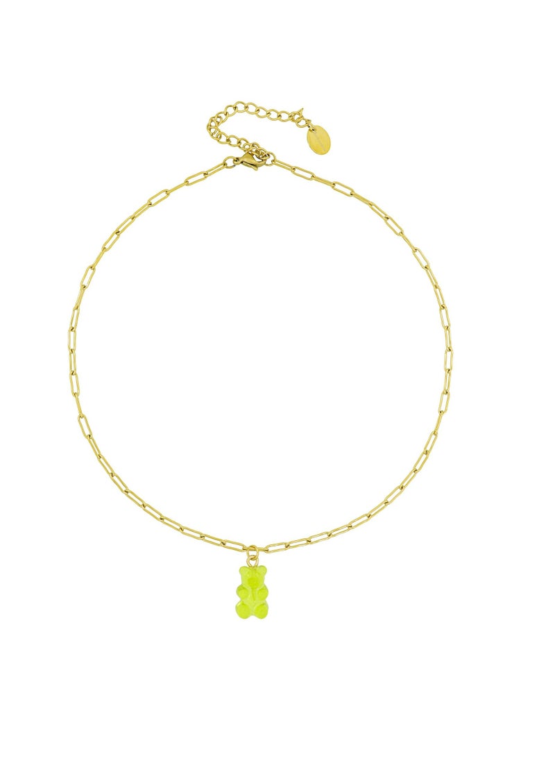 Bella Gummy Bear Necklace Green/Gold Plated - pzsku/ZBA8A262BDDAA5E2756C5Z/45/_/1662971221/0d7bd19e-fb81-4c59-896b-5c2f55662d9d