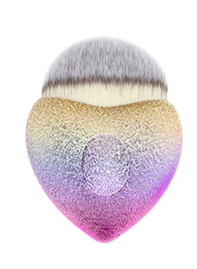 Heart Shape Foundation Brush Multicolour - Image 1
