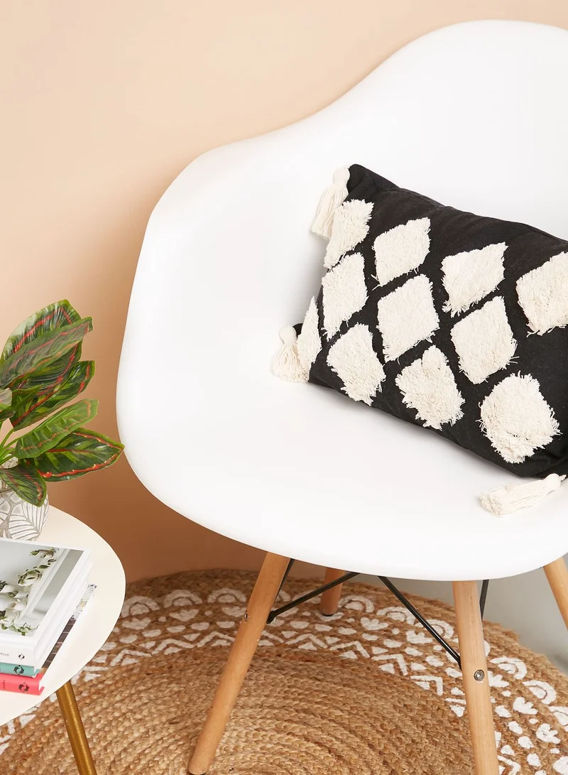 AURORA Rectangle Tassel Cushion With Insert