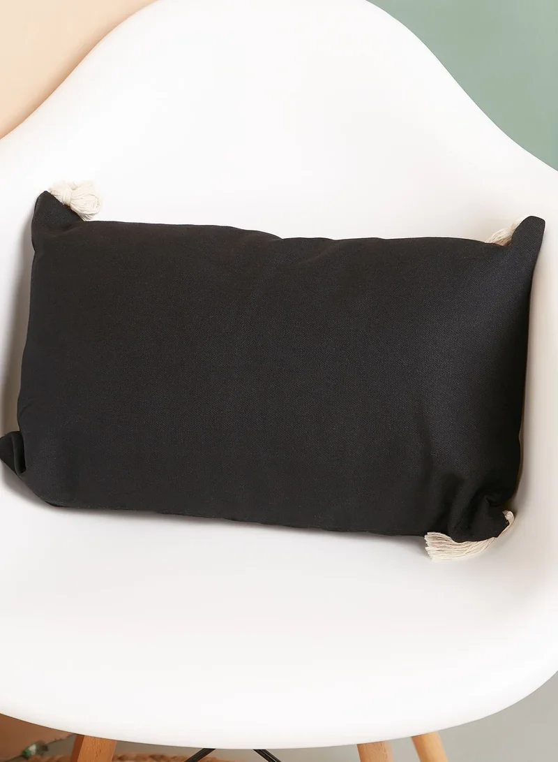 AURORA Rectangle Tassel Cushion With Insert
