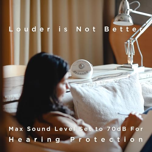 WELLCARE-Naturcare Sound Relaxation: White Noise, 7 Nature Sounds, Sleep Sound Machine, Calm Infants, for Baby, Kids, Adult. Stepless Volume, Timer, Powered by Adapter(Incl.) or Batteries(Not Incl.) - Image 2