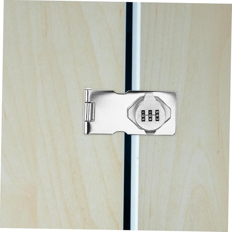 Artibetter 2 Pack Keyless Combination Lock For Cabinet Door Home Bathroom Easy Install - Image 5