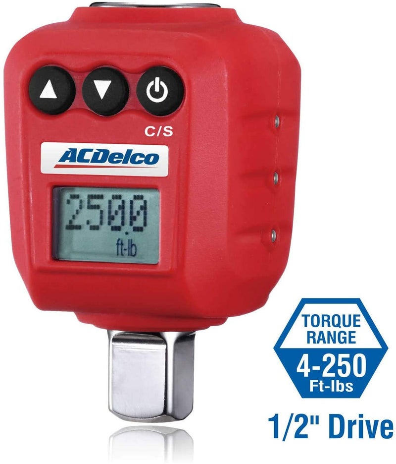 ACDelco Tools ACDelco ARM602-4A 1/2â€ (25 to 250 ft-lbs.) Heavy Duty Digital Torque Adapter with Buzzer and LED Flash Notification â€“ ISO 6789 Standards with Certificate of Calibration - Image 3