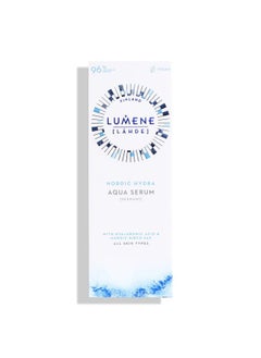 Lumene Nordic Hydra Arctic Dew Quenching Aqua Face Serum - Pure Concentrated Skin Hydration + Arctic Spring Water for Lasting Dewy Skin - Nordic Red Algae + Hyaluronic Acid Hydrating Serum (1 fl oz)  - Image 2