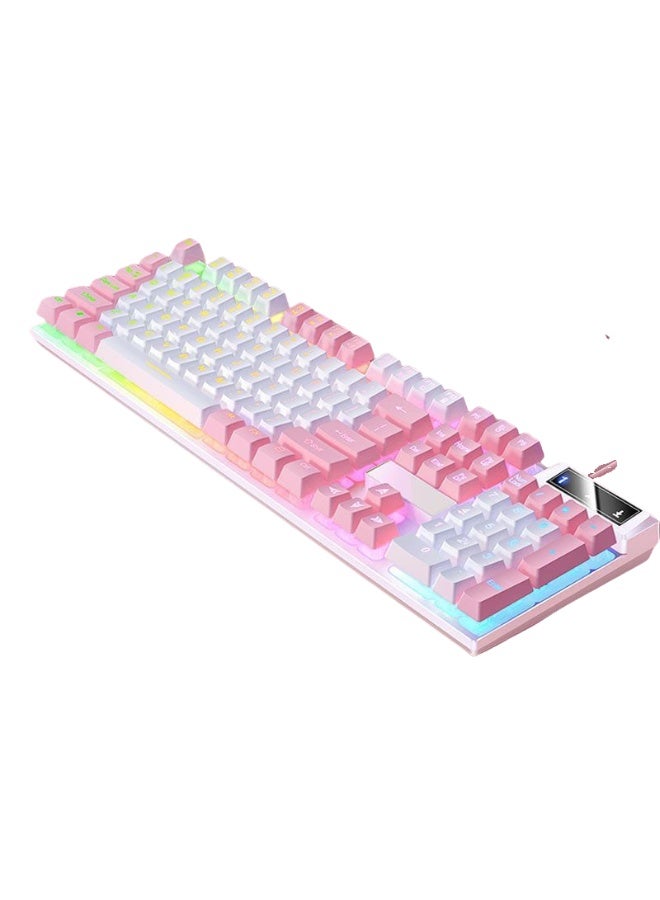 KUYING New Wired E-Sports Game Mechanical Keyboard 