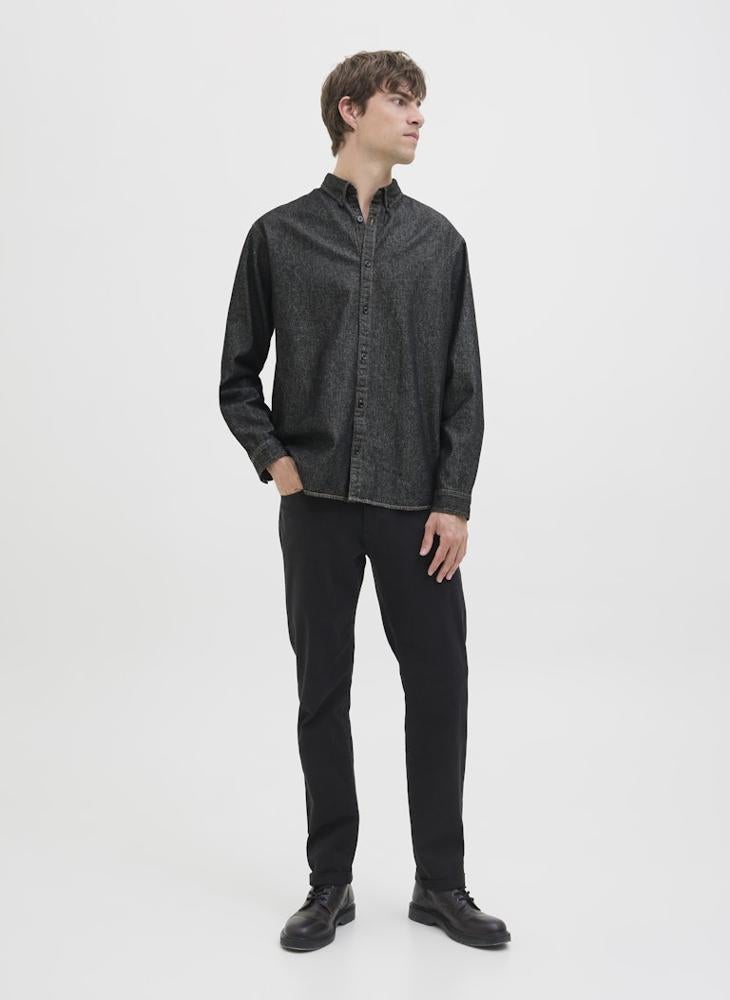 JJ Rebel Denim Regular Fit Shirt - Image 1
