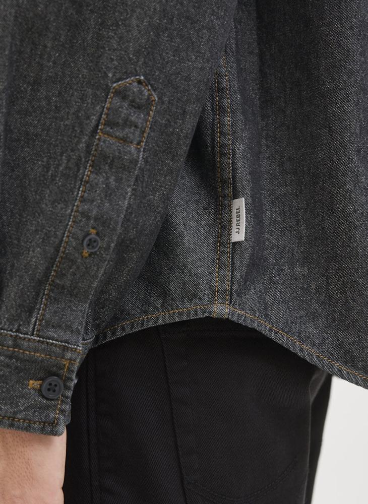 JJ Rebel Denim Regular Fit Shirt - Image 4