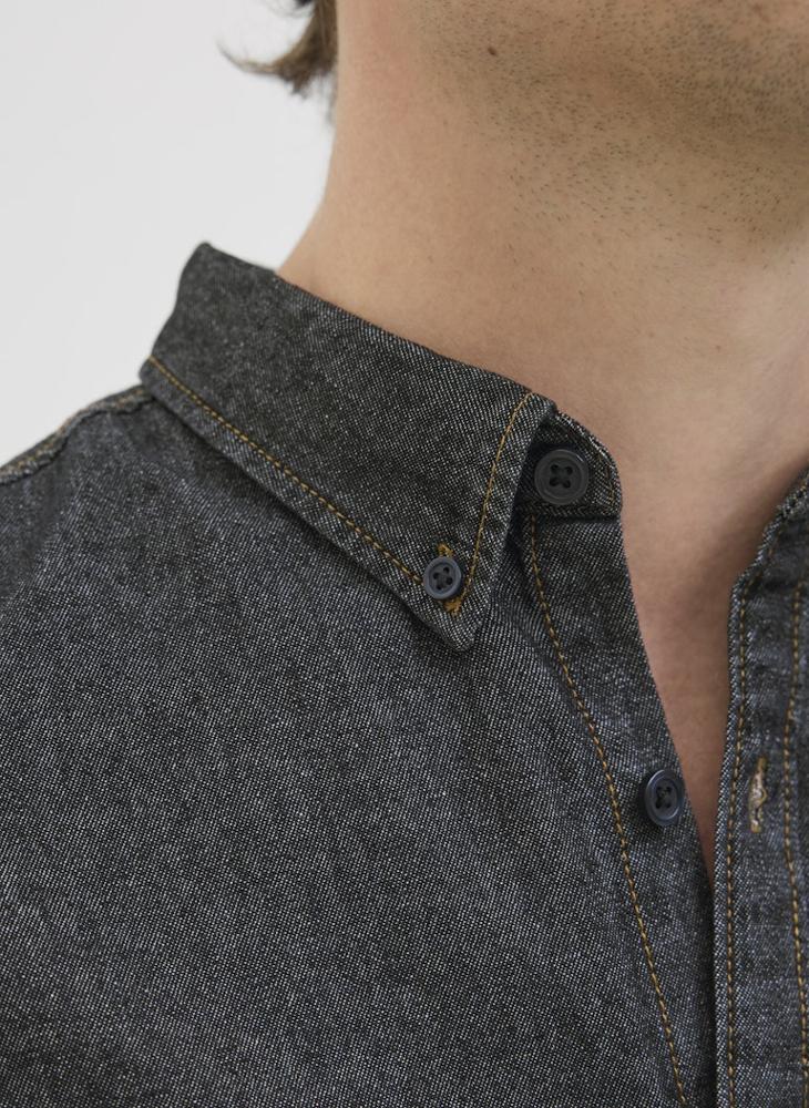 JJ Rebel Denim Regular Fit Shirt - Image 3
