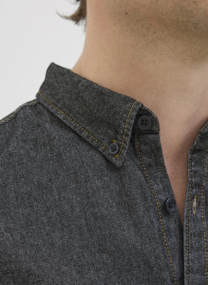 JJ Rebel Denim Regular Fit Shirt